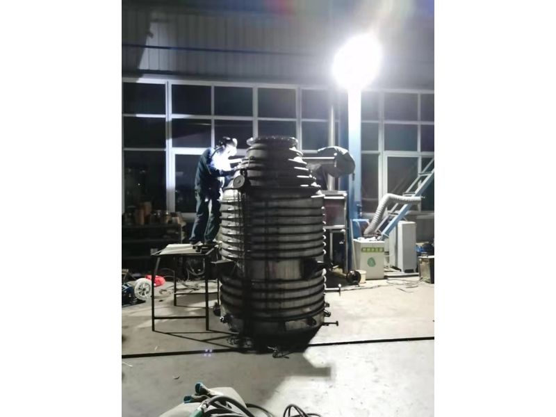 過濾機施工現(xiàn)場